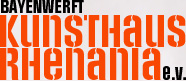 Logo Bayenwerft Kunsthaus Rhenania e.V.